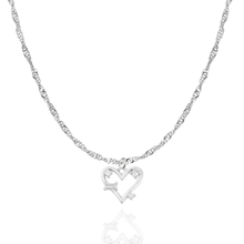 Load image into Gallery viewer, Heart of Worship Necklace in Gold and Silver
