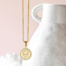 Load image into Gallery viewer, 'Women at the Well' Necklace in Gold & Silver