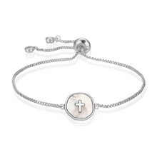 Load image into Gallery viewer, Unconditional Grace Adjustable Bracelet in Gold and Silver