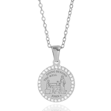 Load image into Gallery viewer, 'Women at the Well' Necklace in Gold & Silver
