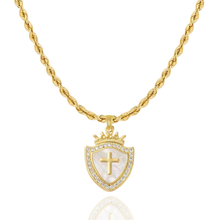 Load image into Gallery viewer, Shield of Faith Necklace (Ephesians 6:16)