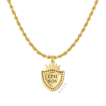 Load image into Gallery viewer, Shield of Faith Necklace (Ephesians 6:16)