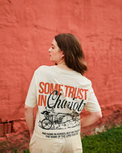 Load image into Gallery viewer, SOME TRUST IN CHARIOTS T-SHIRT AC x TRULAH