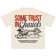 Load image into Gallery viewer, SOME TRUST IN CHARIOTS T-SHIRT AC x TRULAH