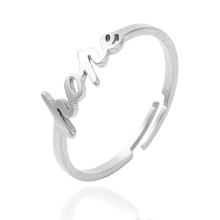 Load image into Gallery viewer, Everlasting Hope Adjustable Ring Gold and Silver