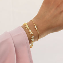 Load image into Gallery viewer, Cross of Mercy Adjustable Bracelet