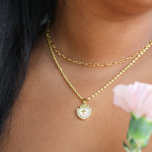 Load image into Gallery viewer, Shield of Faith Necklace (Ephesians 6:16)