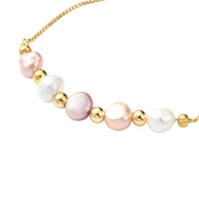 Load image into Gallery viewer, Pastel Elegance Pearl Adjustable Bracelet