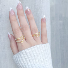 Load image into Gallery viewer, Ichthys Adjustable Gold Ring