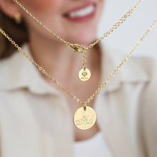 Load image into Gallery viewer, 'He Left The 99' Necklace in Gold, Silver & Rose Gold