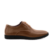 Load image into Gallery viewer, Mustang Brown Leather Dress Sneakers