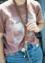 Load image into Gallery viewer, Leather Lanyard