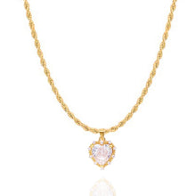 Load image into Gallery viewer, Kind Hearted Necklace in Clear