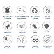 Load image into Gallery viewer, Whiskey Derby -  Supple Leather Dress Sneakers