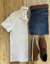Load image into Gallery viewer, Mustang Brown Leather Dress Sneakers