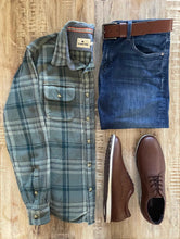 Load image into Gallery viewer, Mustang Brown Leather Dress Sneakers