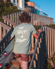 Load image into Gallery viewer, OF SALT & LIGHT TEE - SEAFOAM