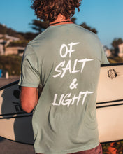 Load image into Gallery viewer, OF SALT & LIGHT TEE - SEAFOAM