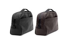 Load image into Gallery viewer, Stash-n-go Full Grain Leather Pouch (Tech, Toiletry Bag, Dopp Kit)