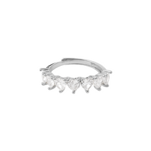 Load image into Gallery viewer, Faithful Hearts Adjustable Ring in Gold