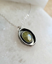 Load image into Gallery viewer, Natural Green Sphene Necklace