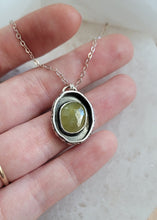 Load image into Gallery viewer, Natural Green Sphene Necklace