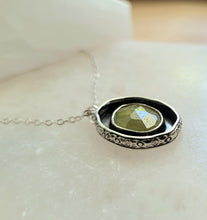 Load image into Gallery viewer, Natural Green Sphene Necklace