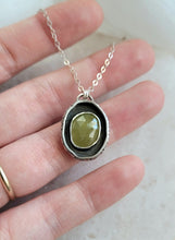 Load image into Gallery viewer, Natural Green Sphene Necklace