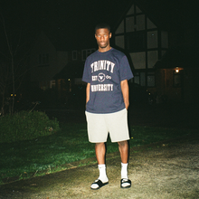 Load image into Gallery viewer, TRINITY UNIVERSITY T-SHIRT (NAVY)