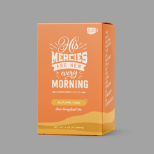 Load image into Gallery viewer, Bible Verse Tea "His Mercy's Are New Every Morning"