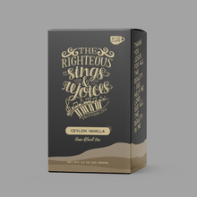 Load image into Gallery viewer, Bible Verse Tea "The Righteous Sings And Rejoices"