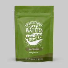 Load image into Gallery viewer, Bible Verse Tea "When You Go Through Deep Waters" Gunpowder