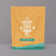 Load image into Gallery viewer, Bible Verse Tea "Hope Is An Anchor" Peach Black Tea