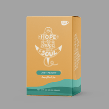 Load image into Gallery viewer, Bible Verse Tea "Hope Is An Anchor" Peach Black Tea