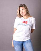 Load image into Gallery viewer, Making Jesus Known T-Shirt (White)
