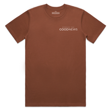 Load image into Gallery viewer, GOOD NEWS T-Shirt Clay