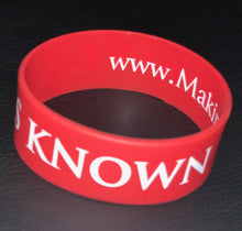 Load image into Gallery viewer, Make Jesus Known Wristband