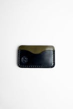 Load image into Gallery viewer, Black Horween Shell/Olive Harness 3 Pocket