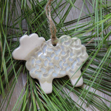 Load image into Gallery viewer, Ceramic Sheep Ornament