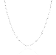 Load image into Gallery viewer, Joyful Hearts Gold-Filled Necklace in Gold and Silver