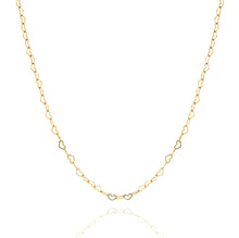 Load image into Gallery viewer, Joyful Hearts Gold-Filled Necklace in Gold and Silver