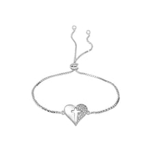 Load image into Gallery viewer, Abundant Love Adjustable Bracelet in Gold and Silver