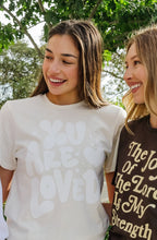 Load image into Gallery viewer, YOU ARE LOVED TEE TAN