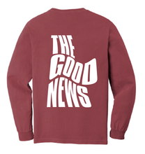 Load image into Gallery viewer, THE GOOD NEWS LONG SLEEVE - BRICK