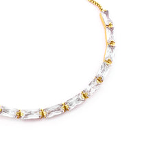 Load image into Gallery viewer, Cubic Zirconia Adjustable Bracelet in Gold