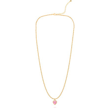 Load image into Gallery viewer, Kind Hearted Necklace in Pink