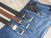 Load image into Gallery viewer, 1.25 Inch Reversible Leather Belt

