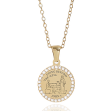 Load image into Gallery viewer, &#39;Women at the Well&#39; Necklace in Gold &amp; Silver
