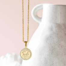 Load image into Gallery viewer, &#39;Women at the Well&#39; Necklace in Gold &amp; Silver
