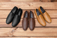 Load image into Gallery viewer, Loafers Full Grain Leather Slip-on Shoes
